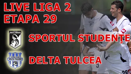 Schimbare de lider!** Sportul - Delta Tulcea 2-0