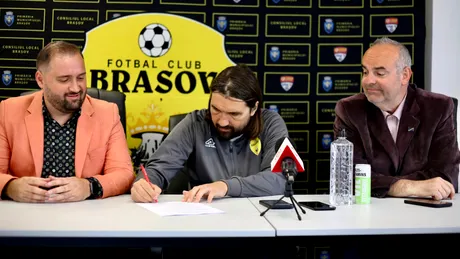 OFICIAL | Cu ”Chirurgul” înainte! Dan Alexa a semnat prelungirea contractului cu FC Brașov: ”Mă simt foarte motivat şi foarte bine”