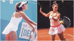 Suspendată pentru blaturi, jucătoarea care s-a duelat cu Simona Halep la București a pozat goală pușcă! Imaginile care stârnesc controverse în tenis | GALERIE FOTO