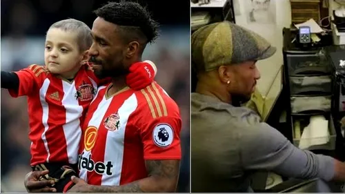 Jermain Defoe și-a făcut un tatuaj în memoria lui Bradley Lowery! Micuțul fan a murit anul trecut, iar povestea sa a îndurerat întreaga lumea a a fotbalului  | VIDEO