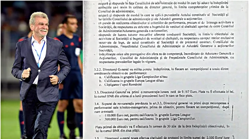 Cum a trăit Dinu Gheorghe drama Rapidului: când clubul începea picajul spre faliment, „Vamă” încasa 9.167 de euro net pe lună în Giulești. Detaliile unui contract mănos. Azi, „Vamă” ar da iar o mână de ajutor | ACTE