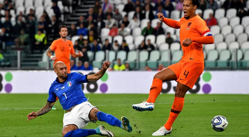 Giganții adormiți au dat-o la pace. VIDEO | Italia și Olanda au remizat într-un meci amical disputat la Torino. Batavii au evitat înfrângerea în ultimul moment