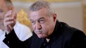 Gigi Becali, față cu realitatea: „Dacă el a ajuns piesa numărul 1, îţi dai seama unde am ajuns noi?”. Jucătorul de 25 de milioane de euro, luat peste picior de finanțatorul FCSB | VIDEO
