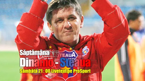 Lăcătuș: „Merg pe 2 solist, vreau să învingă Steaua!”