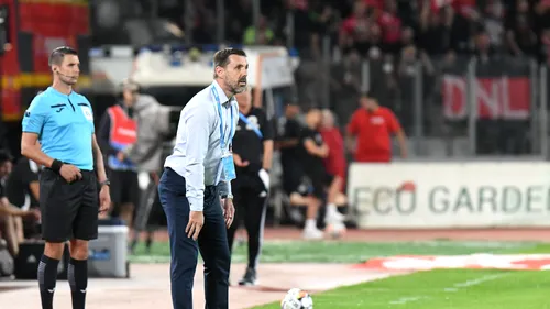 Zeljko Kopic trage un semnal de alarmă după ce Dinamo a pierdut al doilea meci al sezonului la Cluj: „Nu pot fi satisfăcut!”