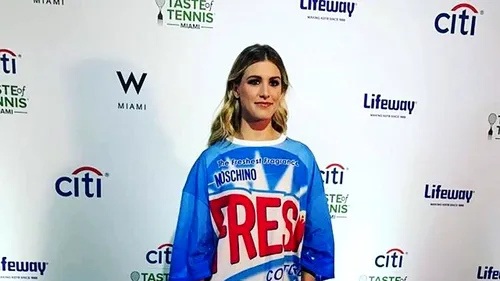 Genie lovește din nou! Bouchard a încercat tenisul virtual în cadrul evenimentului Taste of Tennis de la Miami 