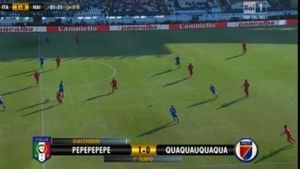 Gafă inexplicabilă a unei televiziuni italiene! FOTO Bonus: cum a jucat Spania în "12" amicalul cu Irlanda