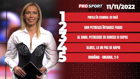 ProSport NEWS | Mihai Pintilii, scandal monstru cu Nicolae Dică! Ce cuvinte grele și-au aruncat. Cele mai importante știri ale zilei | VIDEO