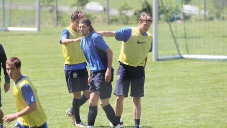 Goian și Ovidiu Petre s-au antrenat normal