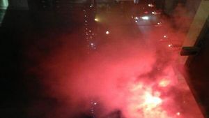 VIDEO Fanii lui Fener le-au făcut noaptea albă englezilor de la Arsenal! Cum s-au manifestat în fața hotelului "tunarilor"