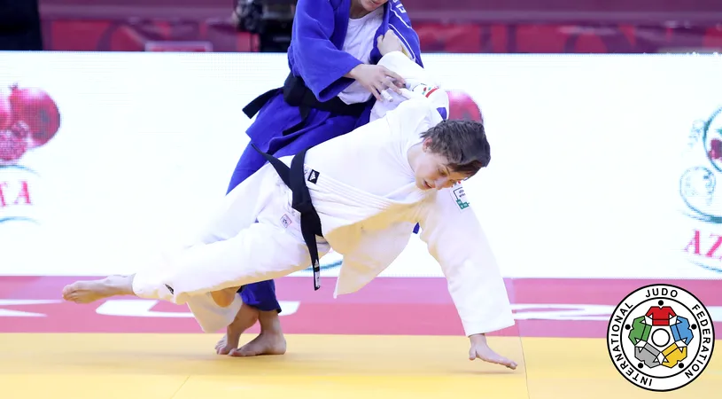 Larisa Florian, medalie de aur la Grand Slamul de la Baku. Orădeanca intră în top 10 mondial