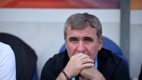 Reacție nervoasă a lui Gheorghe Hagi, după 2-2 cu FC Botoșani. 