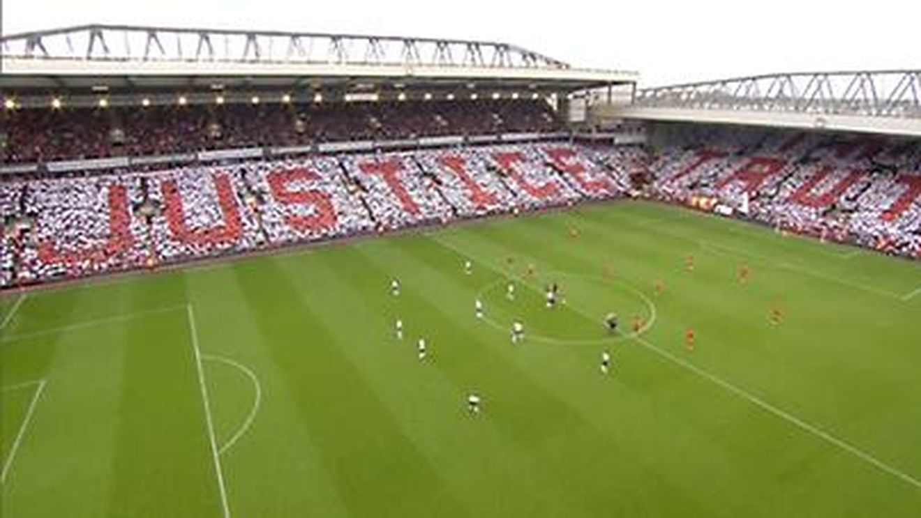 This is Anfield! Moment INEGALABIL în patria fotbalului, la Liverpool - United!** Coregrafia care a oprit timpul în loc