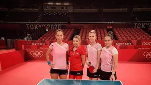 Echipa feminină a României la tenis de masă s-a calificat în sferturile de finală la Jocurile Olimpice + Prima atletă din delegația tricoloră calificată în finală la Tokyo