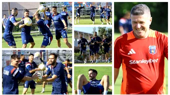 Cu zâmbetul pe buze! Așa a început Steaua pregătirea celui de-al șaselea sezon la rând în Liga 2. Prima noutate e un jucător venit din prima ligă, clubul confirmă cel puțin zece plecări
