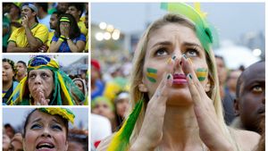 FOTO | Lacrimile neputinței! Brazilia plânge după dezastrul cu Germania