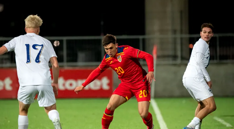 România U21 a pierdut în Finlanda și a căzut pe locul 4 în preliminariile EURO! A fost depășită și de Kosovo U21