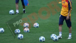 FOTO** Tricolorii s-au antrenat la Mogoșoaia!