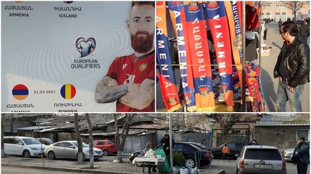 Armenia a uitat complet de pandemie! Atmosferă relaxată la Erevan, chiar înaintea meciului cu România | FOTO EXCLUSIV