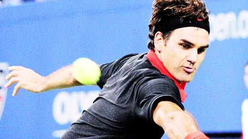 Federer, la a 22-a semifinală de Grand Slam consecutivă!