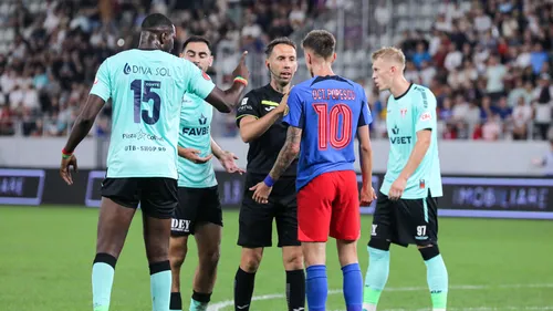 Tavi Popescu a cerut penalty: cea mai controversată fază din FCSB - UTA Arad!