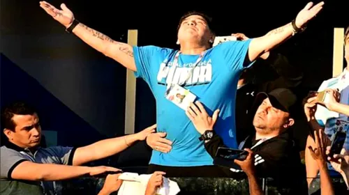 Maradona s-a trezit cu un șoc după noaptea de pomină! A aflat că a fost declarat mort, iar nebunia abia a urmat: „Chiar ne miram!”