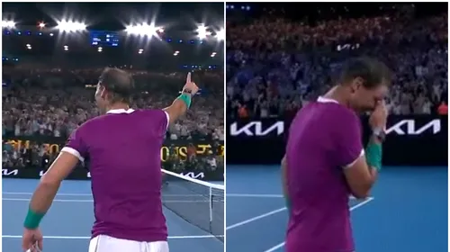 Rafael Nadal, ce descătușare după finala istorică de la Australian Open! Bucurie fără margini și gesturi savuroase ale campionului spaniol | VIDEO