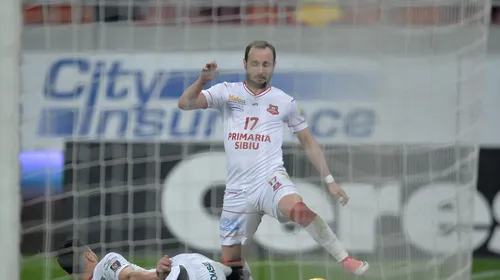 Hermannstadt – Gaz Metan 0-2. Larie, cu un gol la debut, și Rondon au adus victoria trupei lui Edi Iordănescu