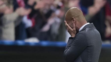 FOTO | Imaginea serii în Europa. Guardiola, cu pantalonii rupți spre semifinale. Costumul lui Pep a cedat