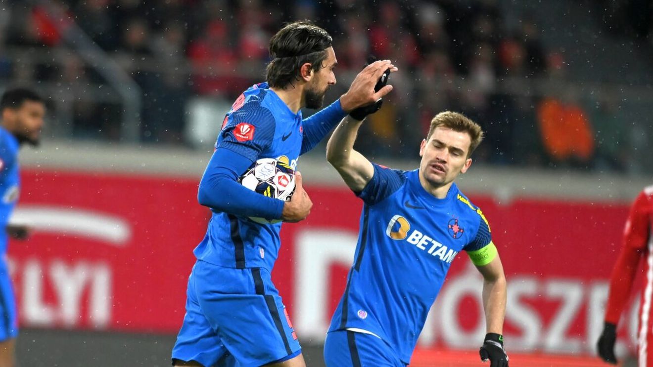 Andrea Compagno a marcat în Sepsi - FCSB și a redevenit golgheterul din Superliga! Cum arată clasamentul | VIDEO