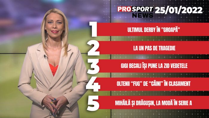 ProSport News | Dinamo - FCSB, ultimul derby în „Groapă”. Cele mai importante știri ale zilei | VIDEO