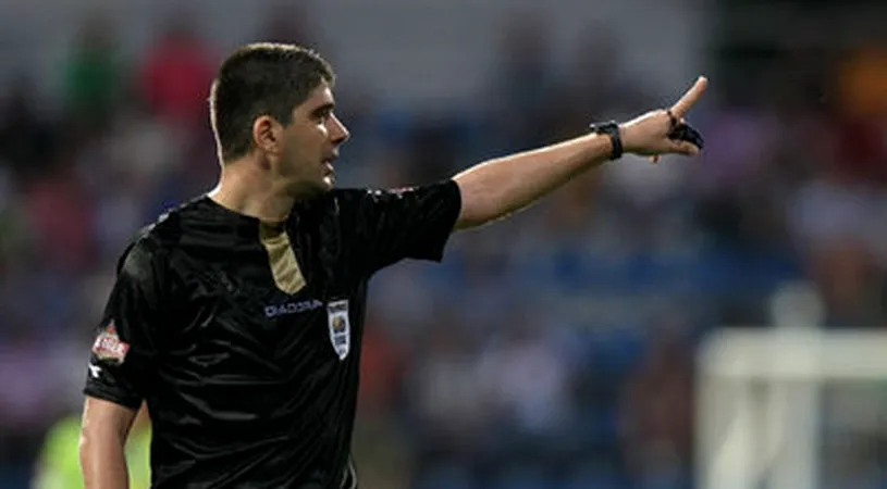 Alexandru Deaconu** arbitrează Gloria Bistrița - FC Timișoara