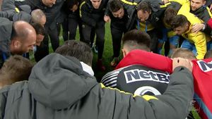 Filip a ținut un discurs motivațional înaintea derby-ului! "Luptăm, luptăm, luptăm!"