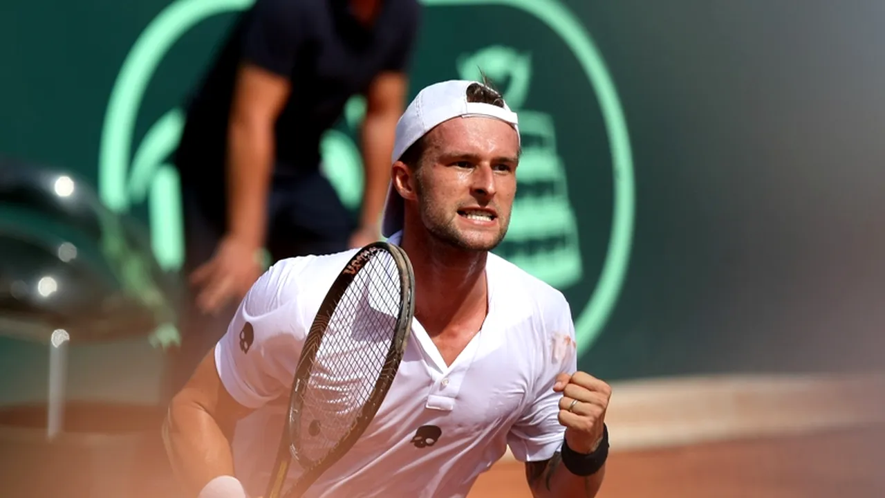 Adrian Ungur a câștigat finala turneului challenger de la Sibiu