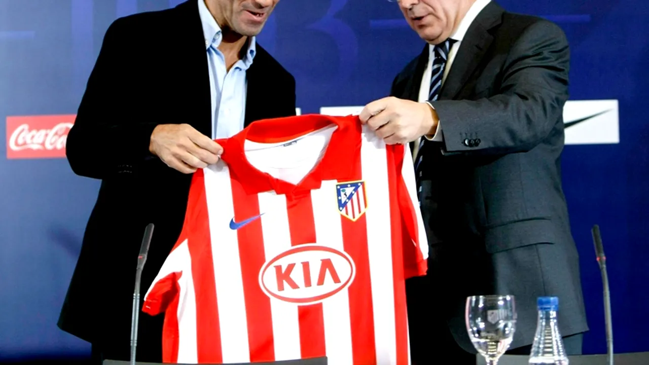 Quique Sanchez Flores, instalat oficial la Atletico Madrid!