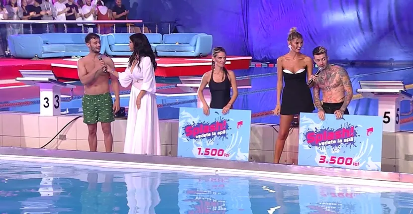 Mellina și Zannidache s-au calificat în finala săptămânii ”Splash! Vedete la apă”