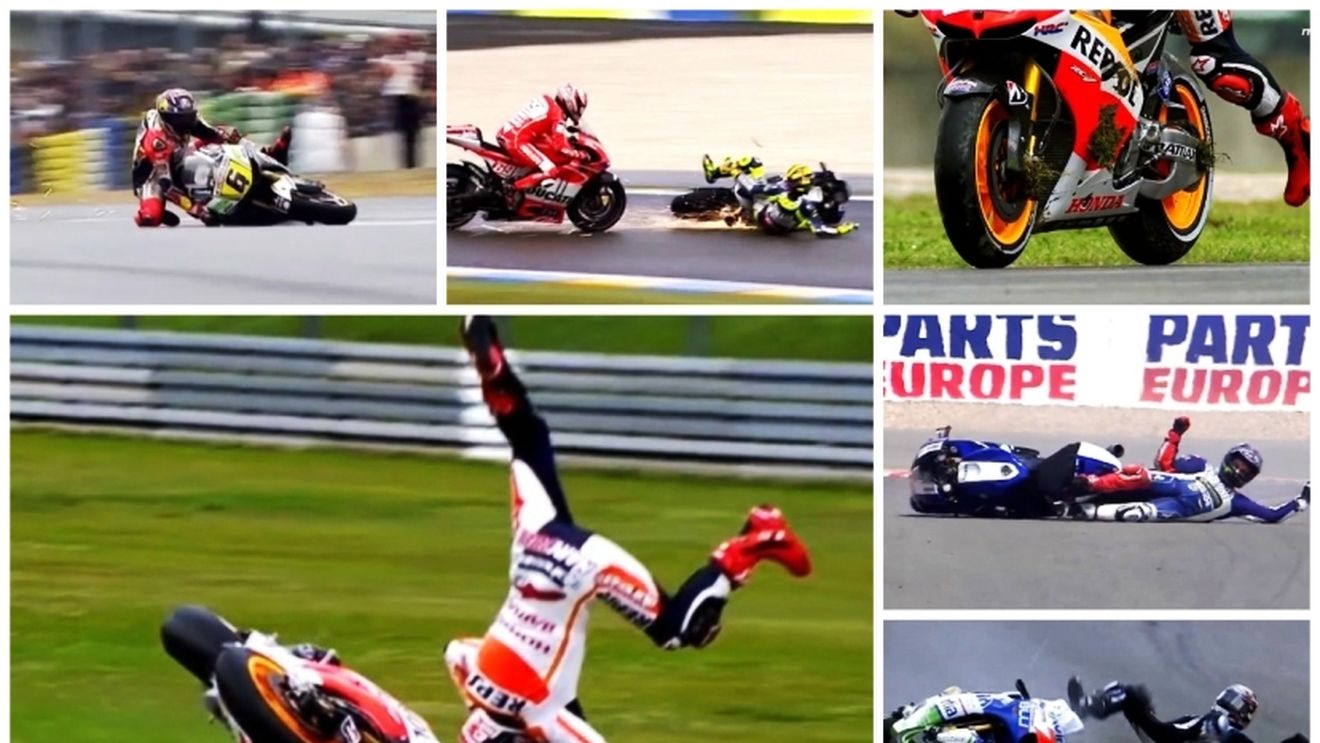 VIDEO Accidentele anului 2013 în MotoGP. Vezi căzăturile lui Rossi, Marquez și Lorenzo