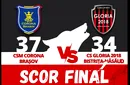 Surpriză de proporții în Liga Florilor! Gloria Bistrița a încasat 37 de goluri pe terenul Coronei Brașov, echipă care luptă pentru evitarea retrogradării! Cum a fost posibil un asemenea rezultat