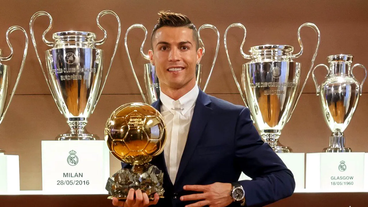 OFICIAL: Cristiano Ronaldo a câștigat al patrulea Balon de Aur al carierei! Prima reacție a starului portughez și cum arată top 5