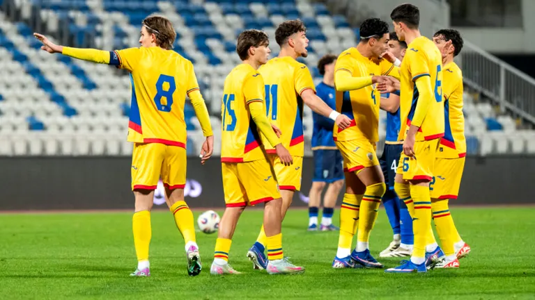 România U21 abordează ultimele trei meciuri din preliminariile EURO cu doi jucători din Liga 2. Naționala, șanse mai mici de calificare