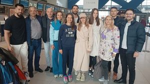 Echipa României a plecat în Slovenia, pentru meciul din calificările turneului final Billie Jean King Cup! Ce au declarat „tricolorele": „Suntem unite!" FOTO