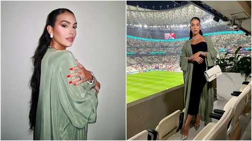 Partenera lui Cristiano Ronaldo, cea mai bogată iubită de fotbalist de la Cupa Mondială din Qatar! Georgina Rodriguez a purtat bijuterii de 2.5 milioane de euro la meciul Portugaliei