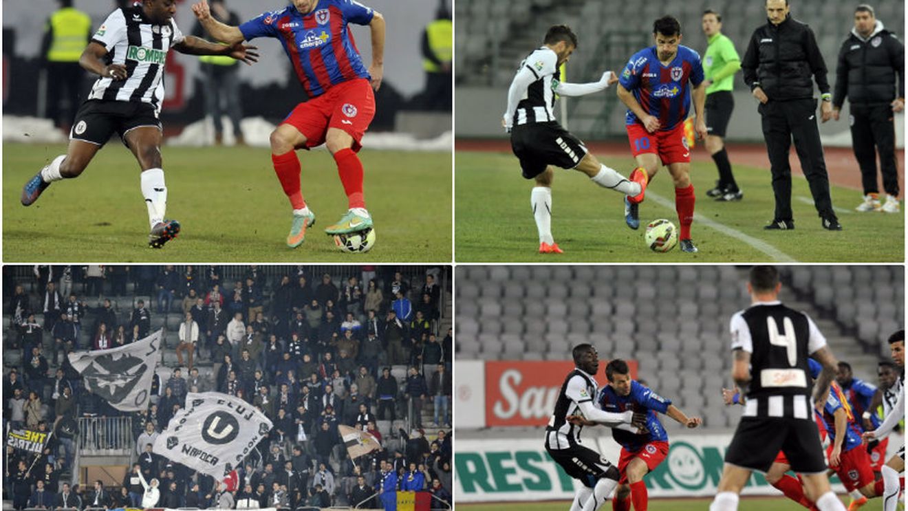 U Cluj - ASA Târgu-Mureș, 0-3. Colțescu a inventat un penalty în ultima fază a partidei. Astra - Concordia Chiajna 2-2. Fatai și Wellington au făcut spectacol în minutele de prelungire ale unui meci nebun