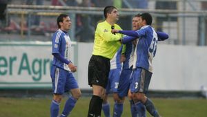 Olteanul Trică,** suspendare mică