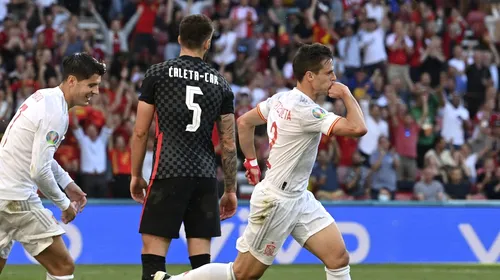 Spania s-a calificat în sferturi după un meci cu 8 goluri! Ibericii au făcut spectacol cu selecționata Croației | VIDEO