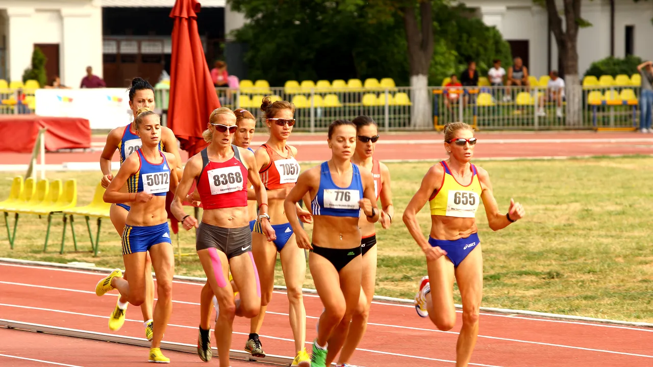 FOTO Medaliații de la Naționalele de atletism din București