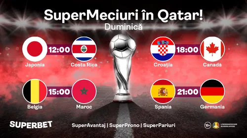 Germania riscă eliminarea de la SuperMondial! Descoperă SuperOferta de duminică!