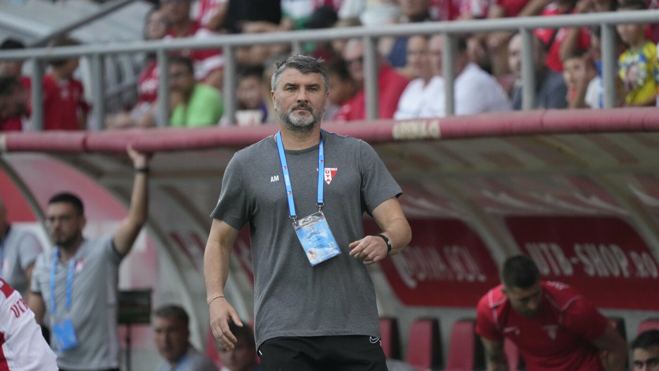 Adrian Mihalcea – prins în offside înainte de UTA - Csikszereda: „Chiar nu știu cât de dramatice sunt lucrurile”