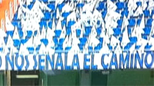 Un banner afișat de madrileni a aruncat în aer spiritele înainte de Real – BarÃ§a!** Catalanii au protestat și mesajul a fost scos de pe stadion