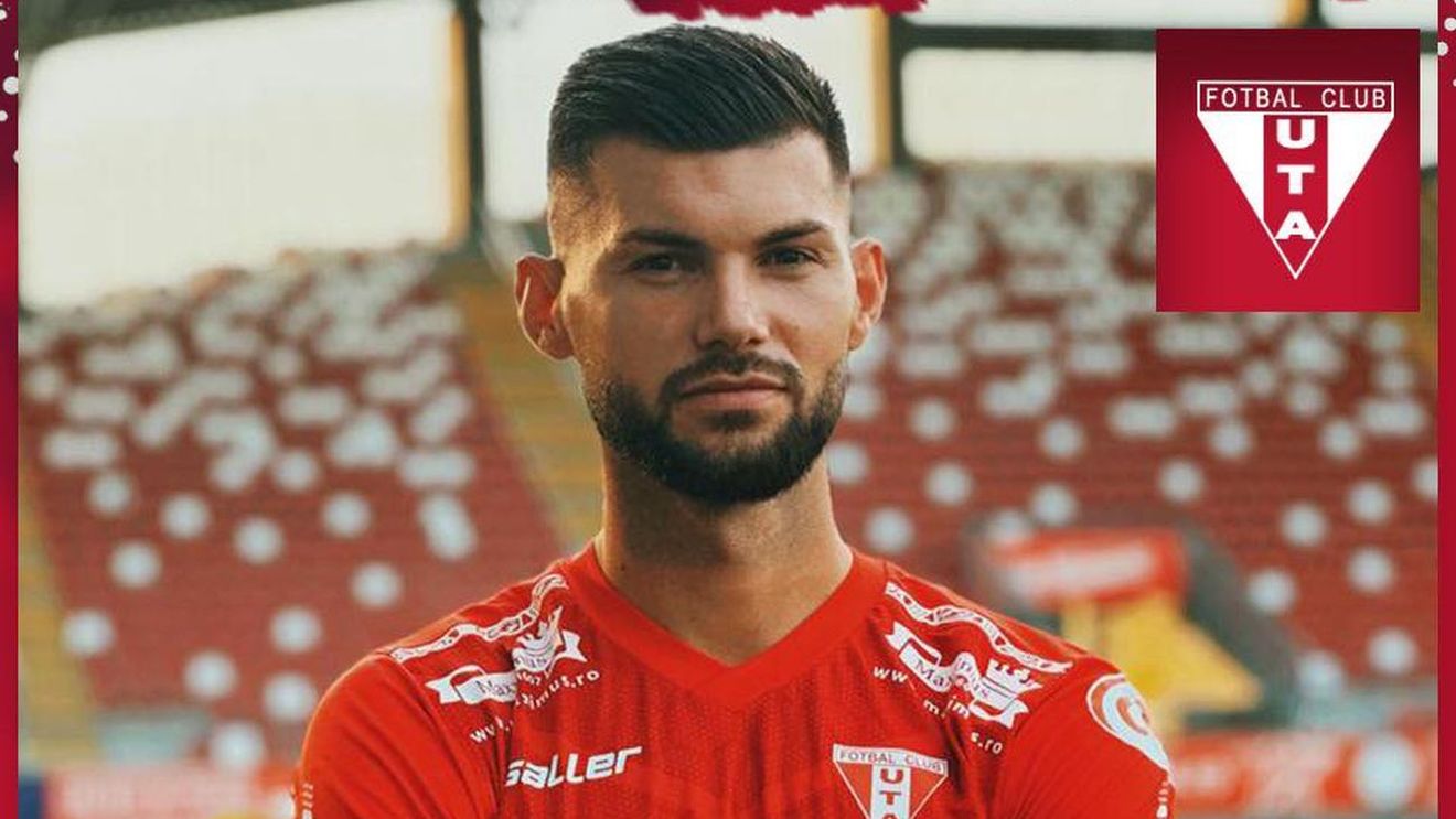 După ce a renunțat la Batha, UTA își ia un alt albanez în linia de mijloc: Herald Marku crește și gabaritul formației lui Rednic!